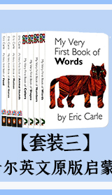 送音频 英文原版绘本艾瑞卡尔 Eric Carle Brown Bear Brown Bear What Do You See 棕色的熊4册英语启蒙纸板书 panda bear