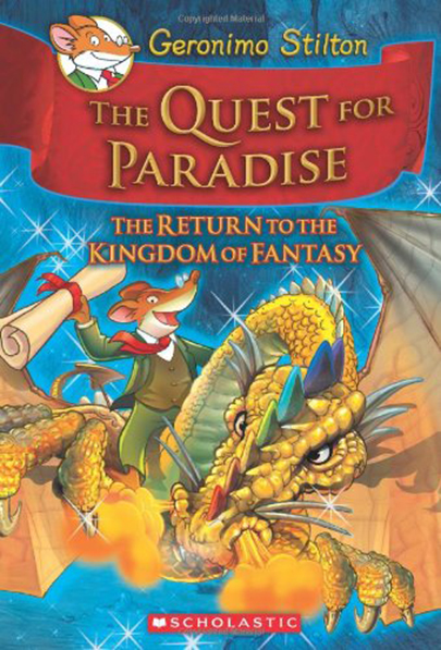 现货 老鼠记者第二季梦幻王国冒险故事 12册 英文原版 Geronimo Stilton and the Kingdom of Fantasy 全彩精装版 桥梁章节书