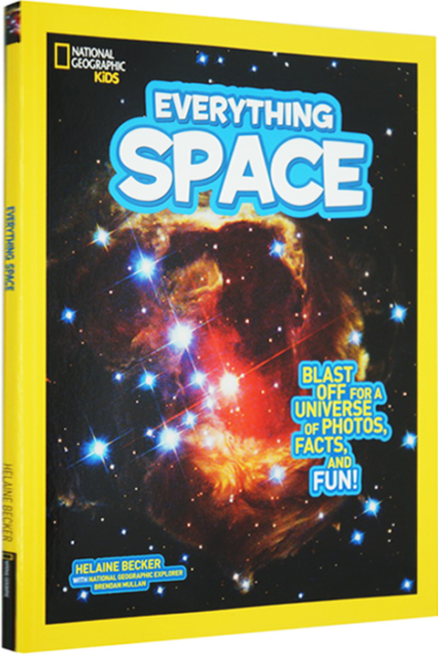 英文原版  National Geographic Kids Everything Space 美国国家地理 太空系列 儿童自然百科科普绘本