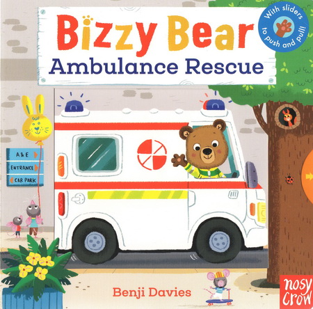Bizzy Bear 小熊很忙系列8册 纸板机关操作翻翻书 英版 Train Driver/Zoo Ranger/Racing Driver 绘本可搭sing along