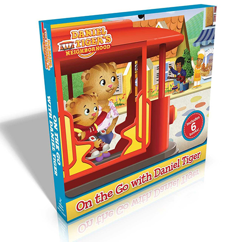 英文原版绘本 On the Go with Daniel Tiger 和丹尼尔一起 6册盒装 小老虎丹尼尔 儿童启蒙图画书 亲子互动绘本