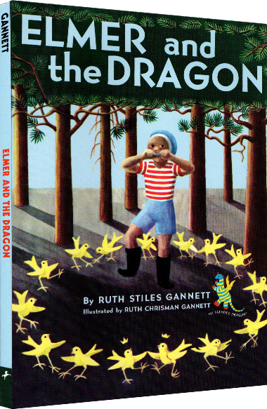 英文原版 Elmer and the Dragon 我爸爸的小飞龙同系列 纽伯瑞奖作者 儿童桥梁章节小说 中小学英语课外阅读
