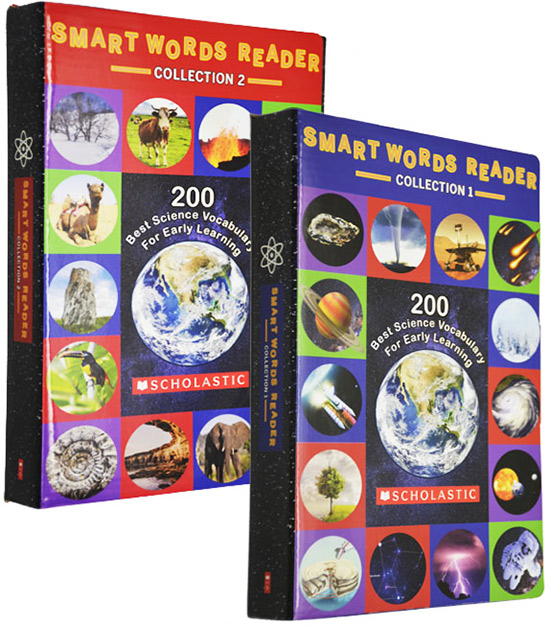 英文原版 学乐科普词汇读本 Smart Words Reader 20册轻松掌握400个常用科普词汇200 Best Science Vocabulary For Early Learning