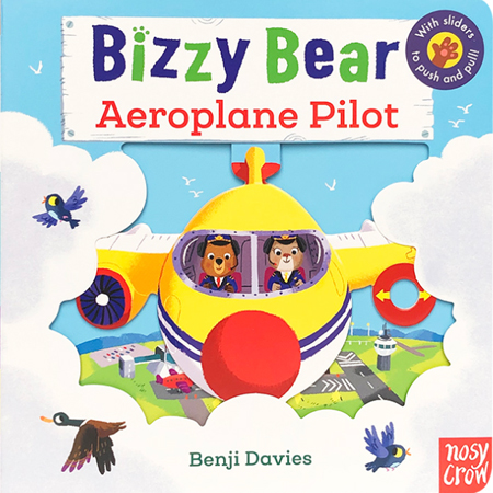Bizzy Bear 小熊很忙系列8册 纸板机关操作翻翻书 英版 Train Driver/Zoo Ranger/Racing Driver 绘本可搭sing along