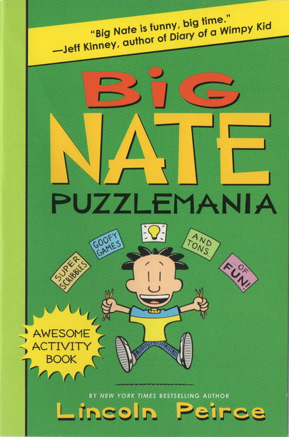 14册 Big Nate 我们班有个捣蛋王系列 大内特冒险记英文原版青少年课外阅读 儿童爆笑漫画章节书含8册章节书+6册活动书