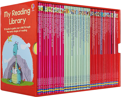 送音频 我的第二个图书馆 My Reading Library 50册正版礼盒版 Usborne 尤斯伯恩英文原版绘本 分级读物英语初级章节桥梁书