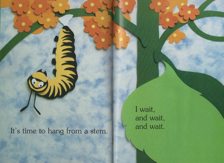 英文原版绘本 I Am a Caterpillar 我是毛毛虫 廖彩杏书单 Scholastic Reader L1 学乐分级科普阅读绘本图画书读物