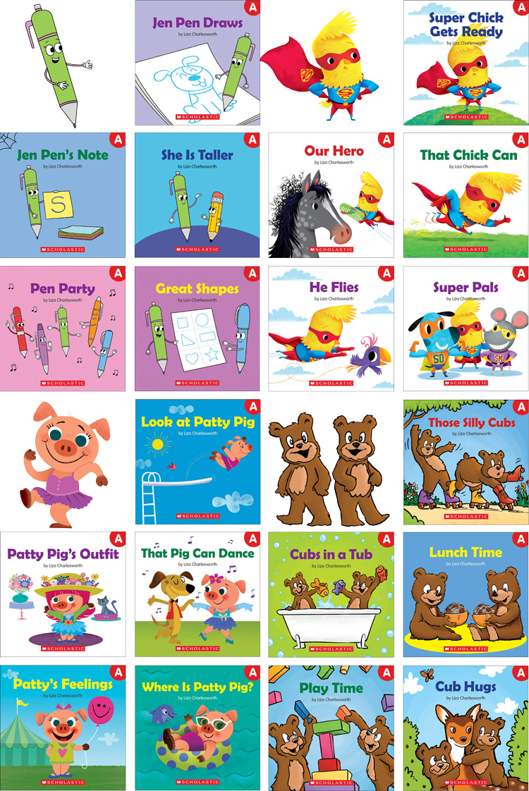 英文原版学乐scholasticbuddyreaderslevela21册盒装赠电子版指导手册