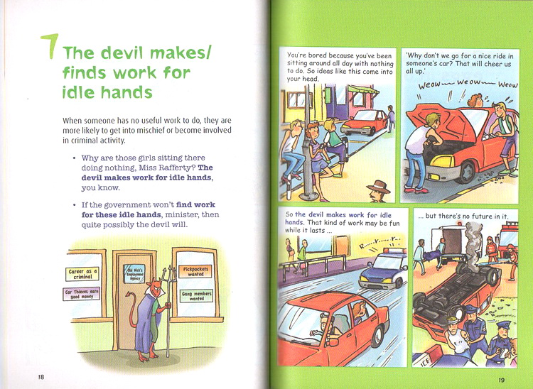 谚语俗语 学乐出品 Scholastic In Action Proverbs 画里画外轻松学英语 3册漫画版图解英语 英文原版
