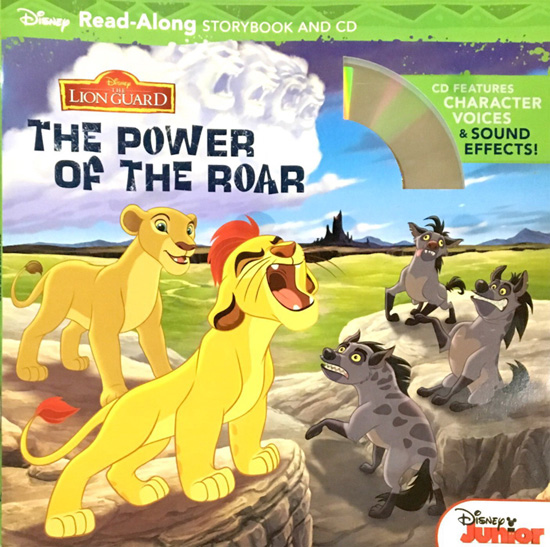 狮子王2 附CD 英文原版 The Lion Guard The Power of the Roar 有声独立阅读系列 迪士尼经典图画故事书