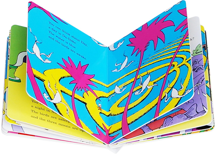 英文原版 Oh The Thinks You Can Think 你能有多少奇思妙想 儿童启蒙纸板书 Dr Seuss 苏斯博士 亲子共读绘本