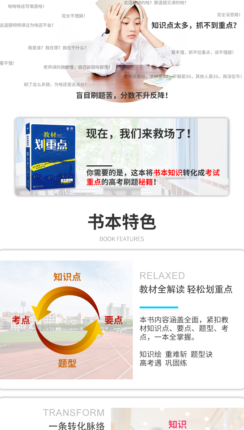 2020新版高中教材划重点数学选修2-22-3人教版RJ 教材划重点高二数学选修2-2-3同步课本一课一练习题册高考自主复习全彩演绎理想树