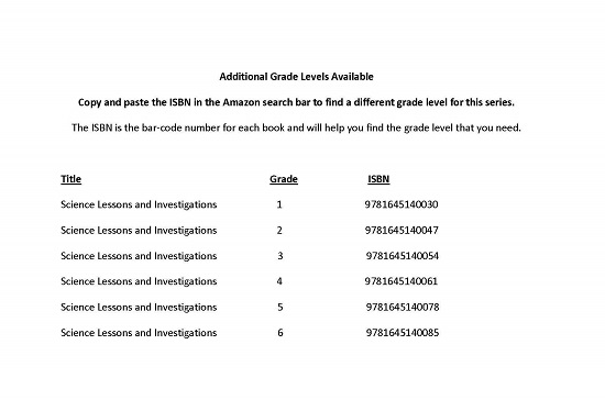 英文原版Science Lessons and Investigations Grade2科学研究探索系列 Evan Moor 美国加州教材教师版