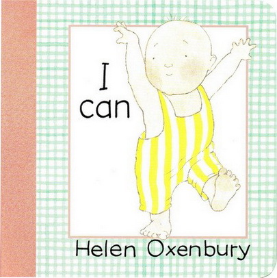 英文原版 Helen Oxenbury I see/touch/can/hear 纸板书4册合售 幼儿认知启蒙绘本 手掌书
