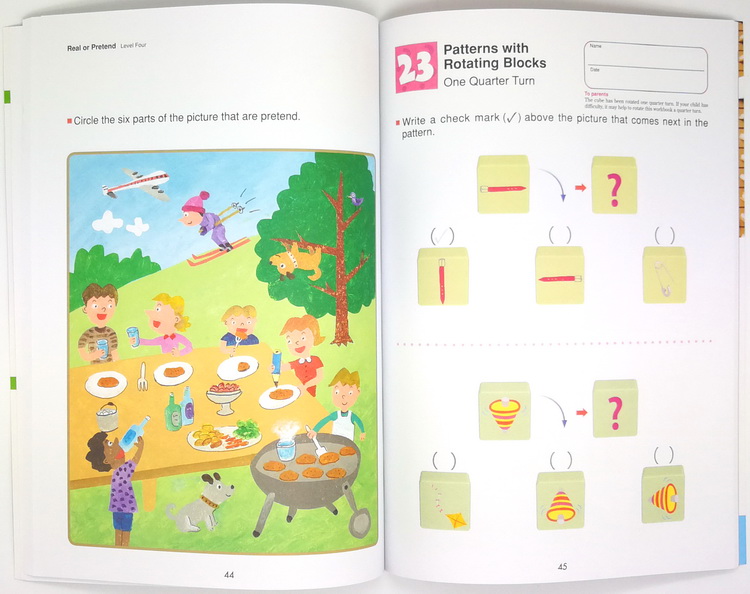 英文原版 Kumon Thinking Skills 公文式教育系列3册 儿童思维训练教材 启蒙教辅幼儿教育4-6岁