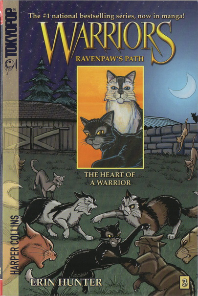 猫武士漫画 Warriors Ravenpaw’s Path 乌爪的旅程3册 英文原版儿童冒险文字读物 中小学生课外阅读小说 艾琳亨特 Erin Hunter