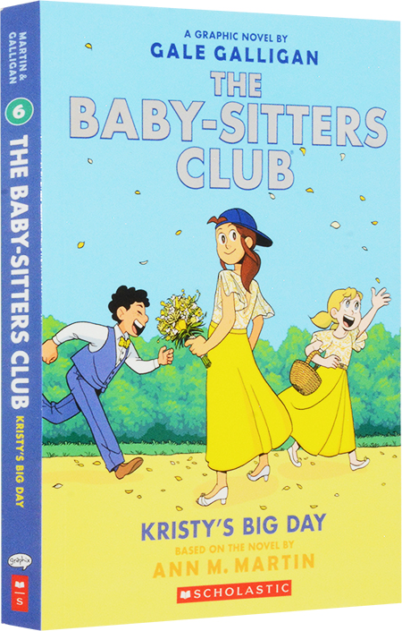 英文原版 The Baby Sitters Club 6 俏保姆俱乐部全彩漫画绘本 儿童课外阅读故事书