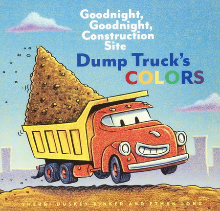 英文原版 Goodnight  Goodnight  Construction Site ABC 123 Shapes Colors 晚安工地上的车系列 4册 纸板书 幼儿启蒙认知图画书