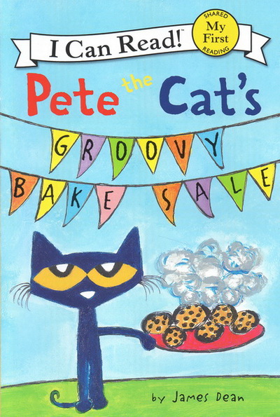 共16册 入门级14册+赠一阶段2册 皮特猫英文原版绘本 I Can Read Pete the Cat 儿童分级读物启蒙学习英文版 Pete at the Beach
