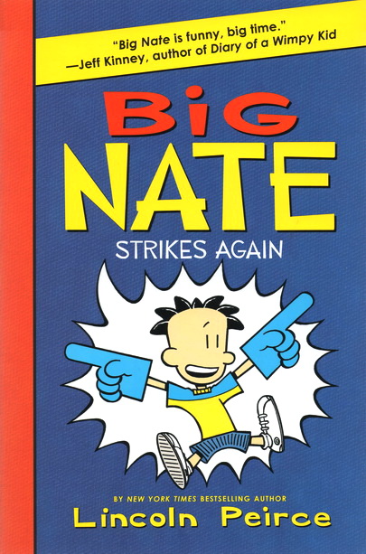 14册 Big Nate 我们班有个捣蛋王系列 大内特冒险记英文原版青少年课外阅读 儿童爆笑漫画章节书含8册章节书+6册活动书