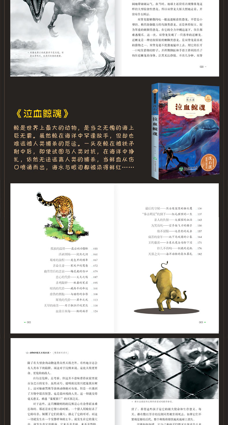 新版沈石溪 动物小说 最后一头猛犸象 中小学生课外书畅销儿童书老师推荐三四五六年级经典读物 沈石溪动物小说系列