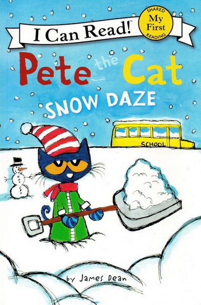 共16册 入门级14册+赠一阶段2册 皮特猫英文原版绘本 I Can Read Pete the Cat 儿童分级读物启蒙学习英文版 Pete at the Beach