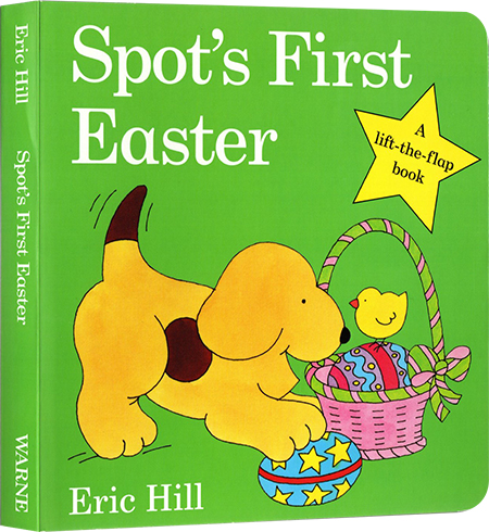 英文原版 幼儿启蒙绘本 Spot’s First Easter 小玻第一个复活节 纸板翻翻书 张湘君书单 小波系列 stop