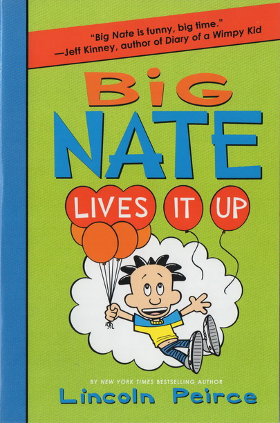 14册 Big Nate 我们班有个捣蛋王系列 大内特冒险记英文原版青少年课外阅读 儿童爆笑漫画章节书含8册章节书+6册活动书