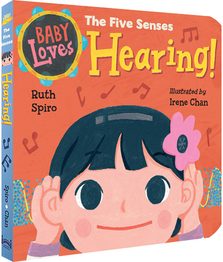 英文原版 宝宝爱科学系列 Baby Loves The Five senses Hearing 儿童启蒙纸板书 STEAM科学绘本图画书