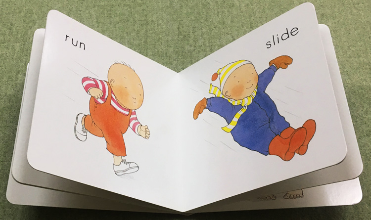 英文原版 Helen Oxenbury I see/touch/can/hear 纸板书4册合售 幼儿认知启蒙绘本 手掌书