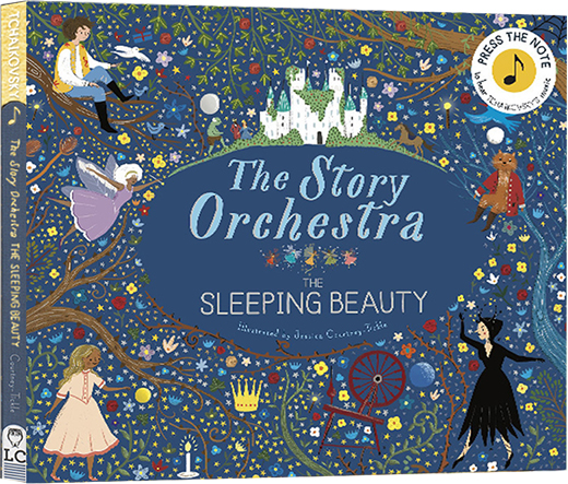 柴可夫斯基睡美人音乐故事发音书 The Story Orchestra Sleeping Beauty 英文原版绘本 布封精装收藏版