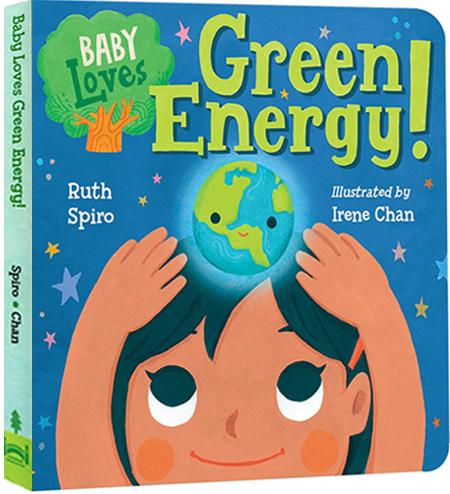 英文原版 Baby Loves Green Energy 萌萌的科学 绿色能源 纸板书 儿童STEAM科学启蒙图书