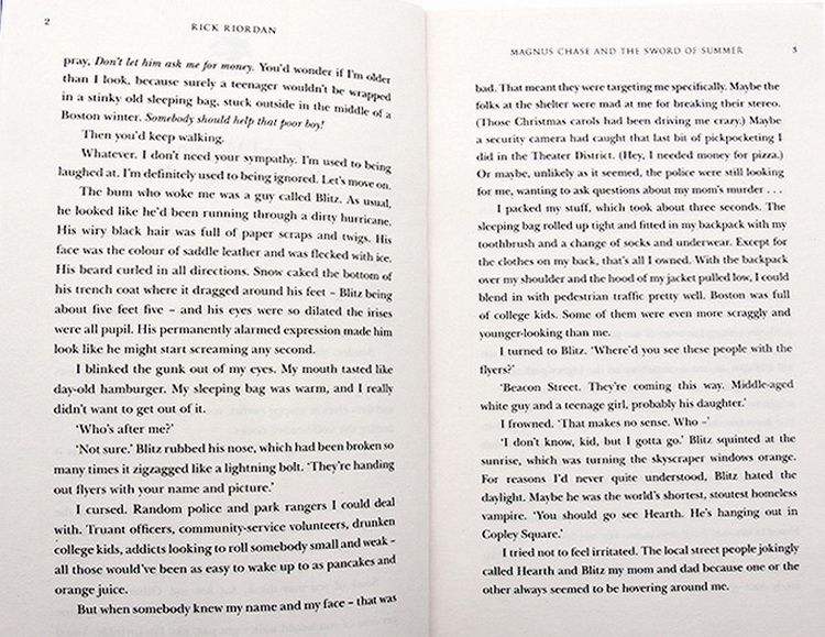 第四季三部曲 Rick Riorda Magnus Chase 波西杰克逊北欧神话系列3册 The Sword of Summer 马格纳斯与仙宫之神英文原版小说