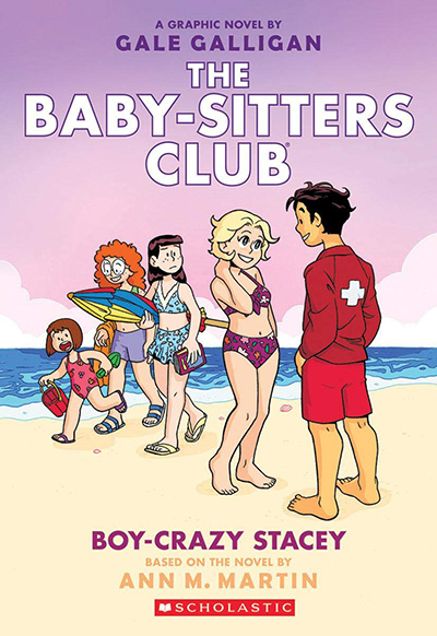 英文原版 The Baby Sitters Club Graphix 俏保姆俱乐部7册 全彩漫画 儿童课外阅读故事书