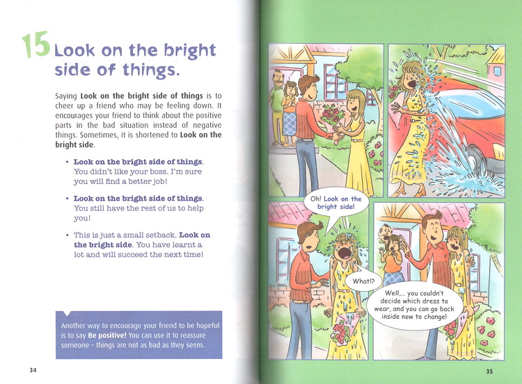 对话练习补充 学乐出品 Scholastic In Action More Conversation 画里画外轻松学英语 3册漫画版图解英语 英文原版