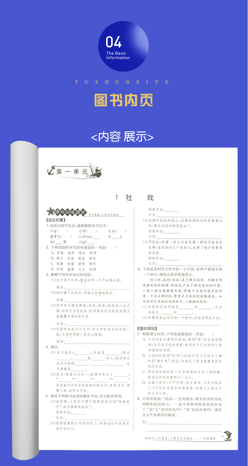 【人教版】2020春全新 春雨教育 实验班提优训练 语文 八年级下/8年级/初二 下册 RMJY版 直击中考语文 同步初中课时类教辅练习册