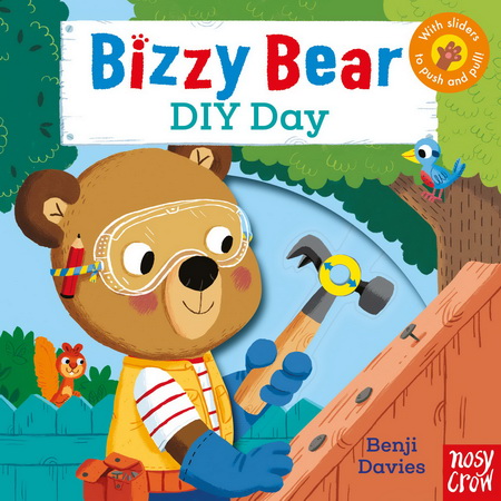 Bizzy Bear 小熊很忙系列8册 纸板机关操作翻翻书 英版 Train Driver/Zoo Ranger/Racing Driver 绘本可搭sing along