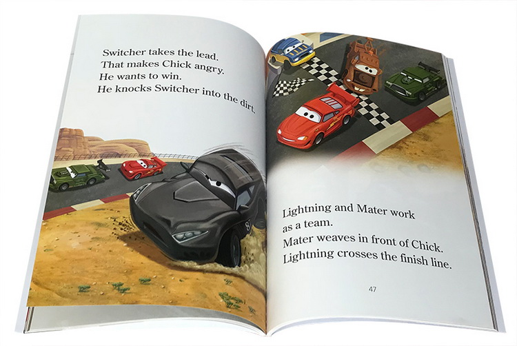 英文原版绘本 World of Reading 3-in-1 汽车总动员 3合1附CD Cars/Racing Days/Rally to the Finish