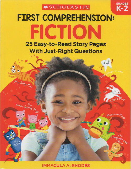 英文原版 Scholastic First Comprehension 2册 学乐漫画版图解英语 儿童英语学习辅导用书 附答案 少儿教辅