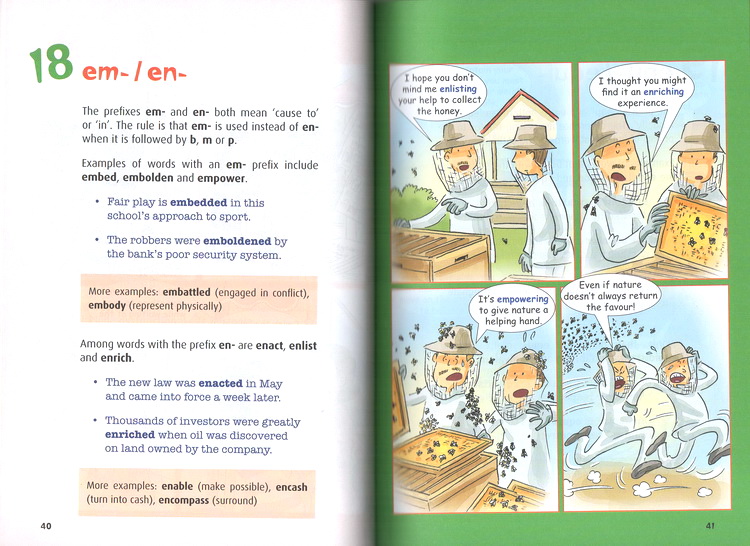 大全套 学乐 Scholastic In Action  Words/Idioms/Phrases 42册 英文原版图解英语口语对话学习漫画版 画里画外轻松学英语语法