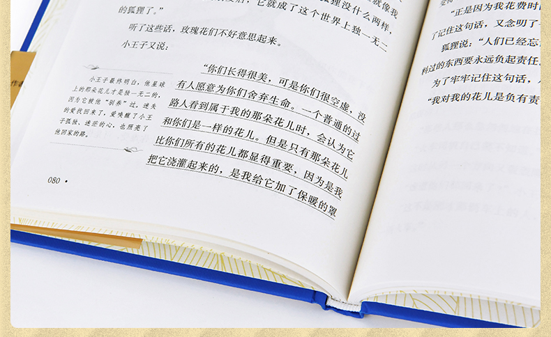 正版 商务印书馆 经典名著 全译精装典藏版 小王子 大家名译 智慧熊 价值阅读推荐读物 朱永新作序推荐 中小学课外名著