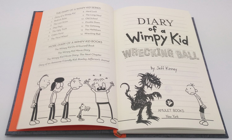 小屁孩日记#14 Diary of a Wimpy Kid 精装 小鬼日记 英文原版儿童幽默小说读物 小学生成长阅读 Jeff Kinney