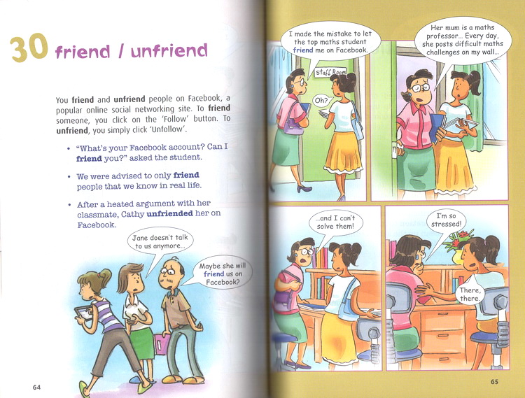 大全套 学乐 Scholastic In Action  Words/Idioms/Phrases 42册 英文原版图解英语口语对话学习漫画版 画里画外轻松学英语语法