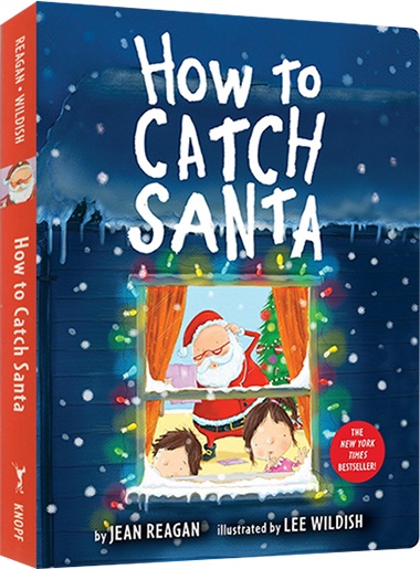 英文原版 How to Catch Santa 怎样抓到圣诞老人 纸板书 圣诞主题绘本 Jean Reagan 纽约时报畅销书