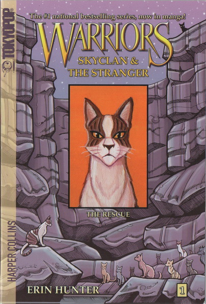 猫武士漫画 Warriors SkyClan and the Stranger 天族和陌生人3册 英文原版儿童冒险文字读物 中学生课外阅读小说 Erin Hunter