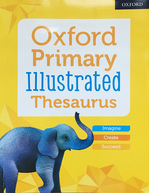 英文原版 Oxford Primary Illustrated Thesaurus/Dictionary 2册 2019年新版 牛津幼儿插图同义词典 学习工具书