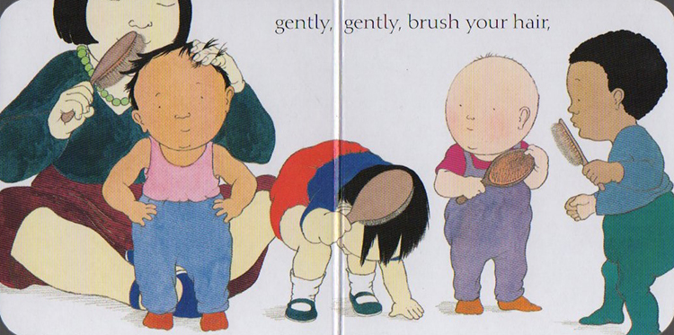 英文原版 Baby Love a Board Book Gift Set 4册盒装纸板书 幼儿行为习惯培养 手掌书 儿童启蒙早教绘本 Helen Oxenbury