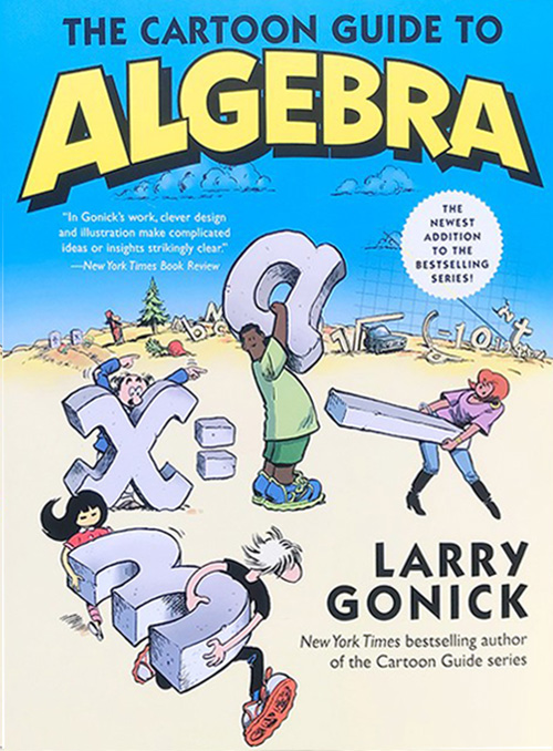 英文原版 爆笑科学漫画4册 The Cartoon Guide to Statistics/Algebra/Physics/Calculus 微积分/统计学/物理/代数漫画版教材