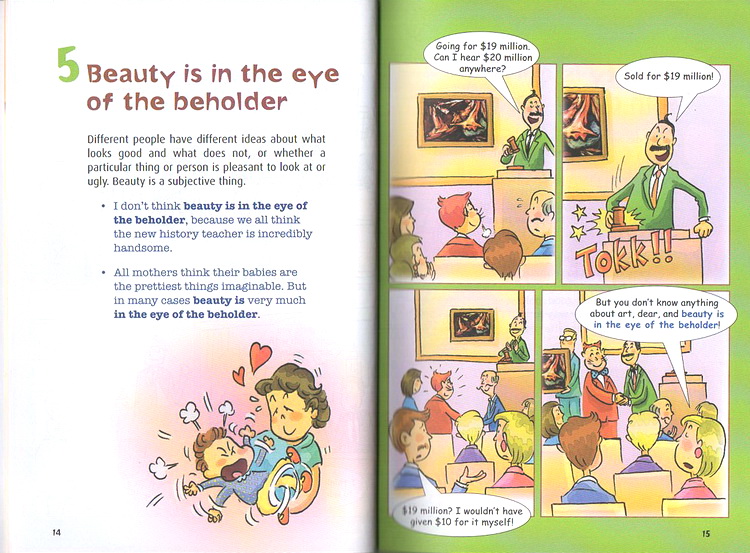 谚语俗语 学乐出品 Scholastic In Action Proverbs 画里画外轻松学英语 3册漫画版图解英语 英文原版