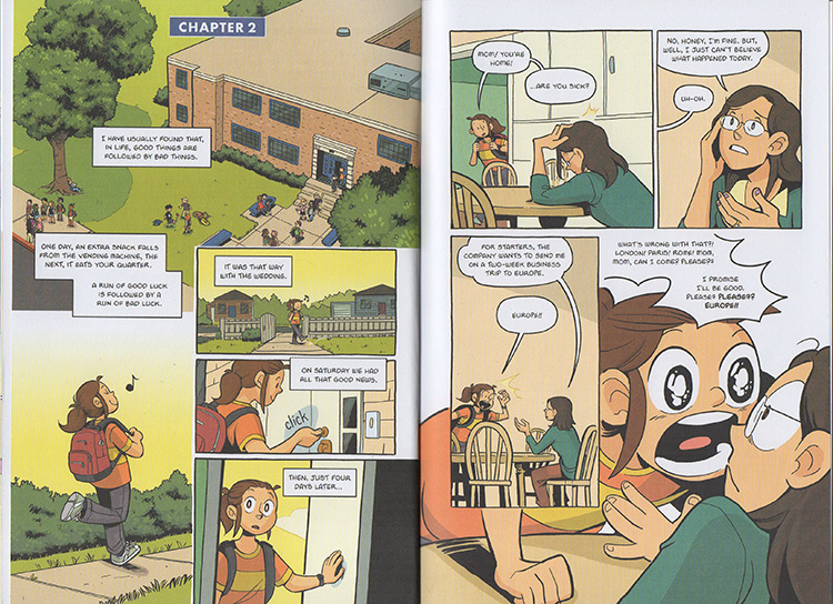英文原版 The Baby Sitters Club 6 俏保姆俱乐部全彩漫画绘本 儿童课外阅读故事书